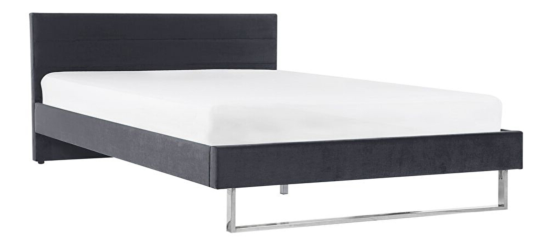 Bračni krevet 180 cm BELAE (s podnicom) (siva)
