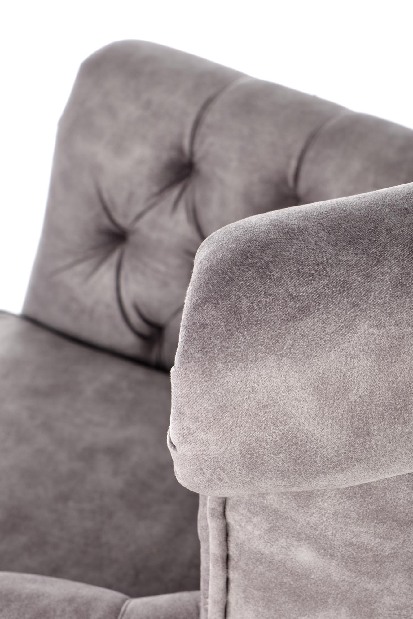 Fotelja Ilatio (siva + bijela)