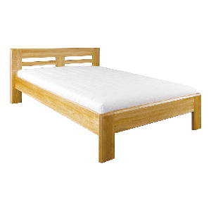 Bračni krevet 140 cm LK 211 (hrast) (masiv) 