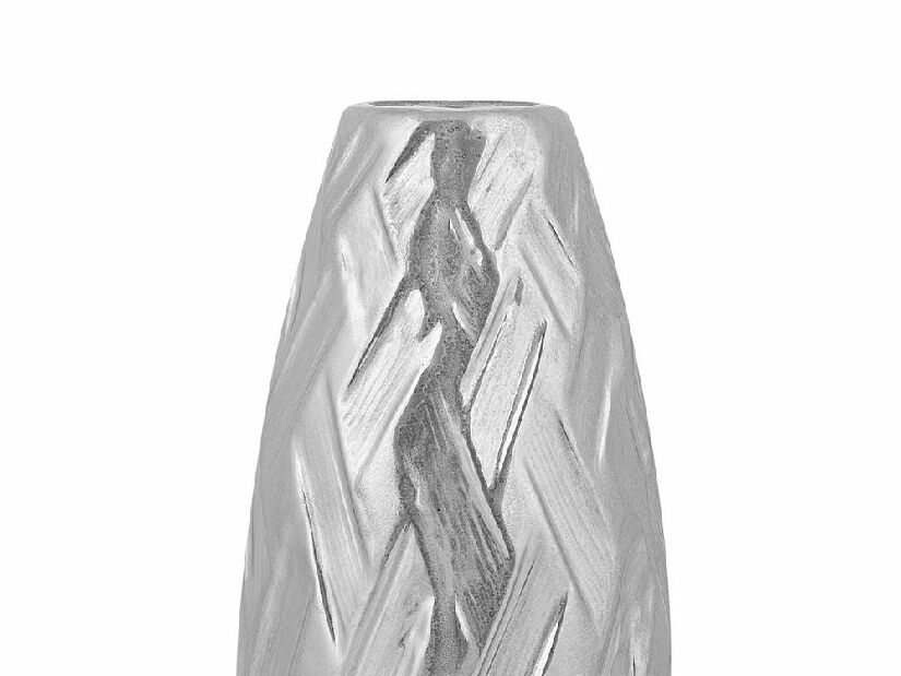 Vaza AVIGNON 33 cm (stakloplastika) (srebrna)