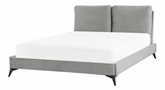 Bračni krevet 140 cm Mellody (siva)