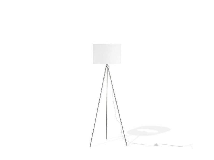 Podna svjetiljka Vista (krom + bijela)