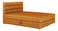 Bračni krevet Boxspring 180x200 cm Waller (s podnicom i madracem) (narančasta)
