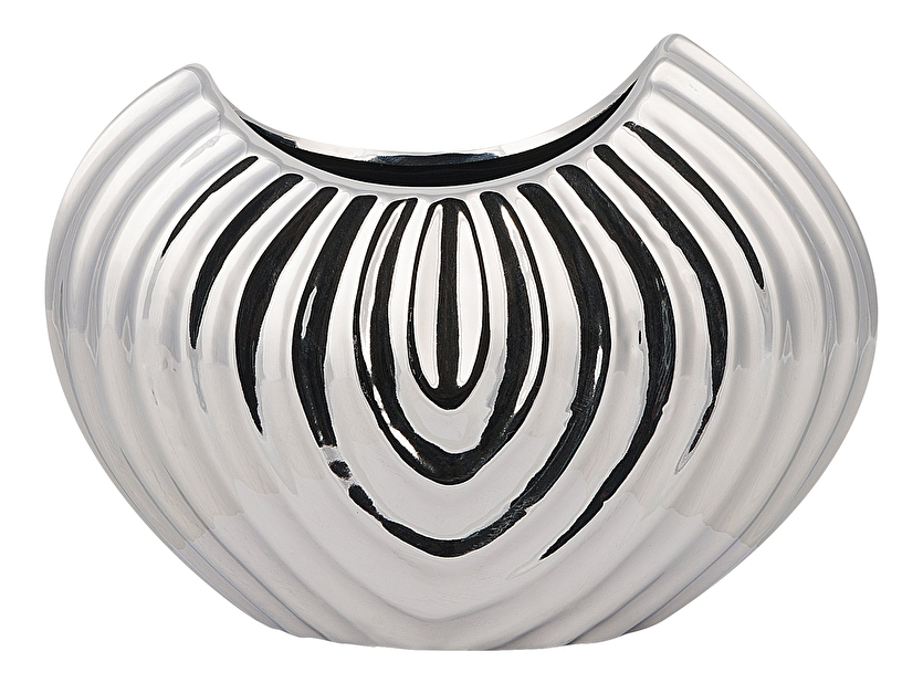 Vaza DANVILLE 19 cm (stakloplastika) (srebrna)