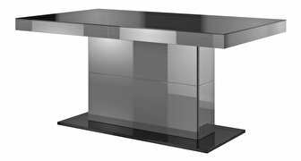 Blagovaonski stol- Hayle Typ 81 (za 6 do 8 osoba) (siva + sivi visoki sjaj)