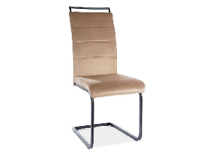 Blagovaonska stolica Harold (bež + crna)