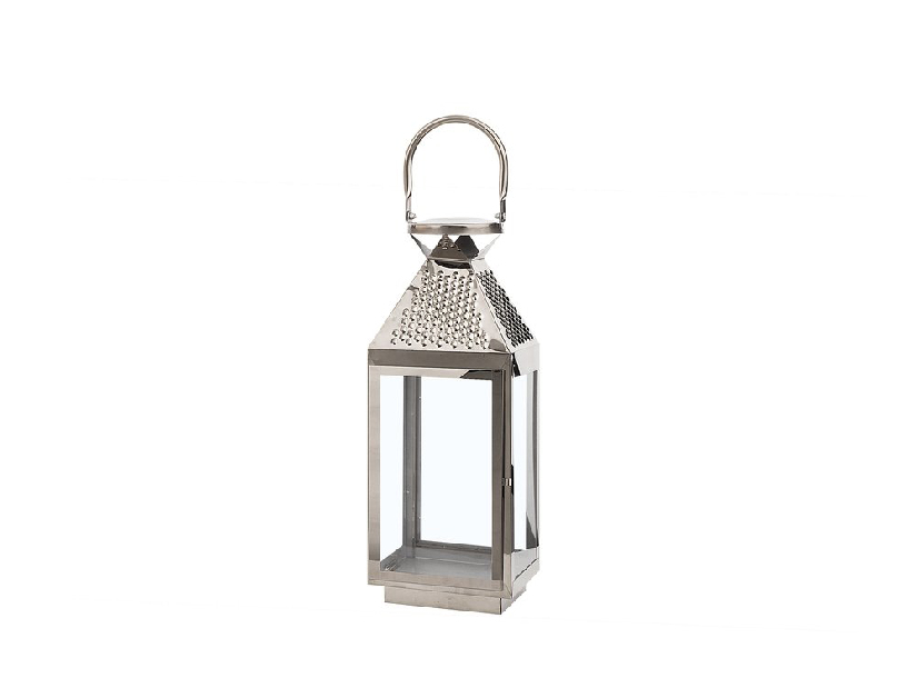 Lanterna BAGUIO 40 cm (nehrđajući čelik) (srebrna) *rasprodaja