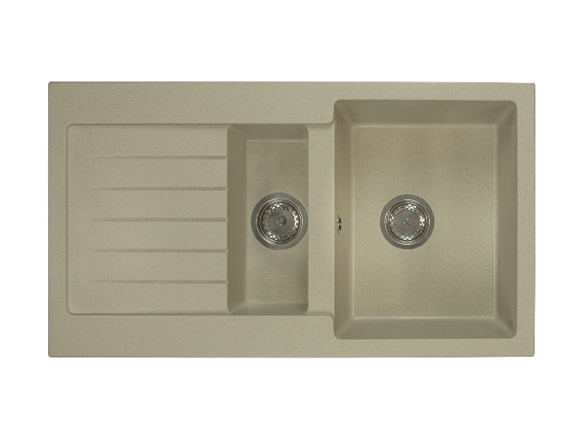 Kuhinjski sudoper Altava (bež) (sa 2 otvora za bateriju) (L)