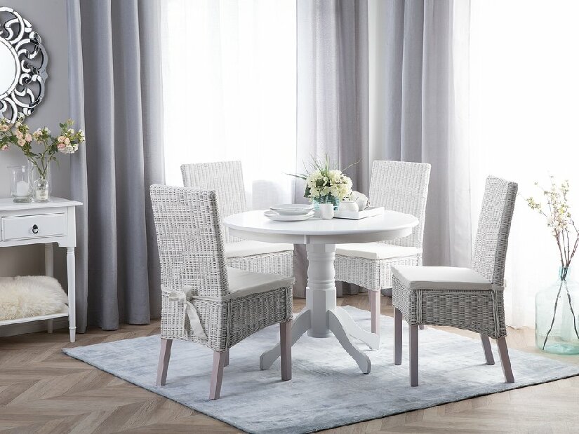 Blagovaonski stol Altona (za 4 osobe) (bijela) *rasprodaja