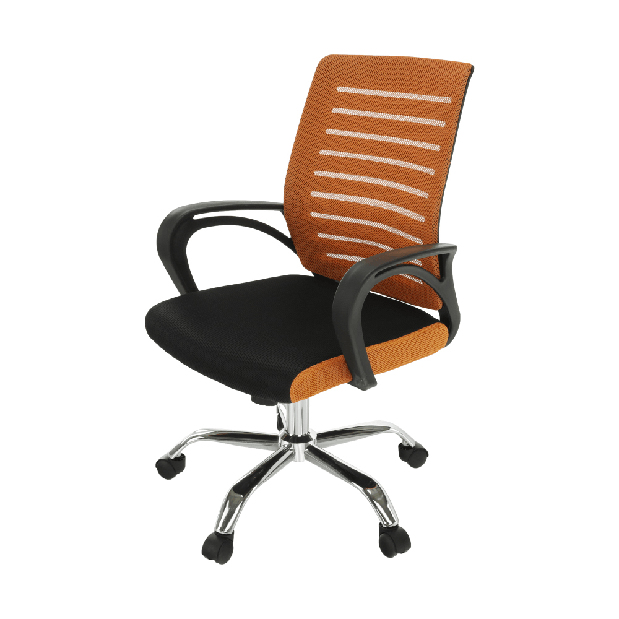 Uredska stolica Lisabolla (narančasta + crna)