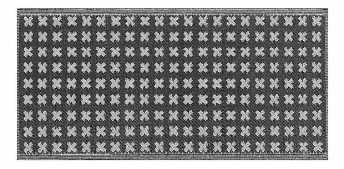 Tepih 90x180 cm RATKO (polipropilen) (crna)