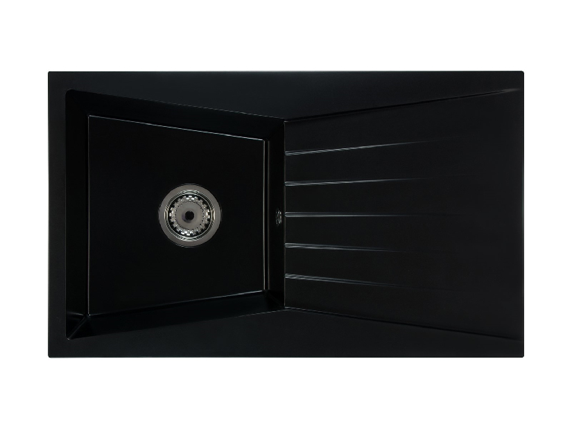 Kuhinjski sudoper Ragod (crna) (s 1 otvorom za bateriju) (D)