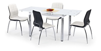 Blagovaonski stol Wike bijela (za 4 do 6 osoba) (bijela)