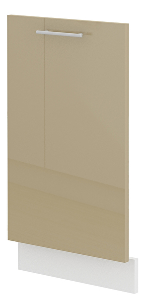 Vrata za ugrađenu perilicu posuđa Lavera ZM 713 x 446 (bijela + sjaj cappucino)