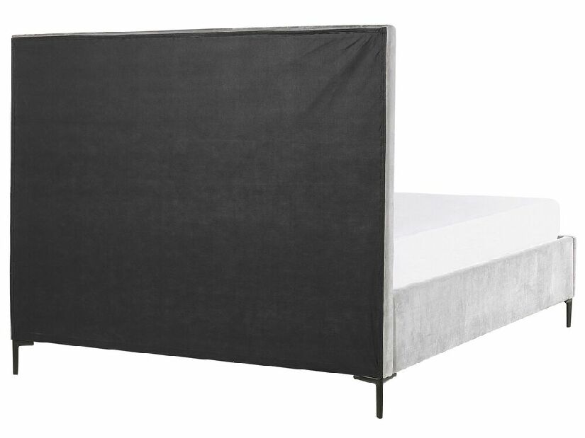 Bračni krevet 180 cm s noćnim ormarićima Saturnino (siva) 