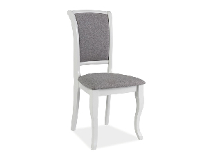 Blagovaonska stolica Marti (siva + bijela)