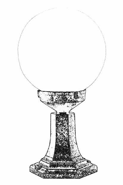 Vanjska zidna svjetiljka Beverley (smeđa)