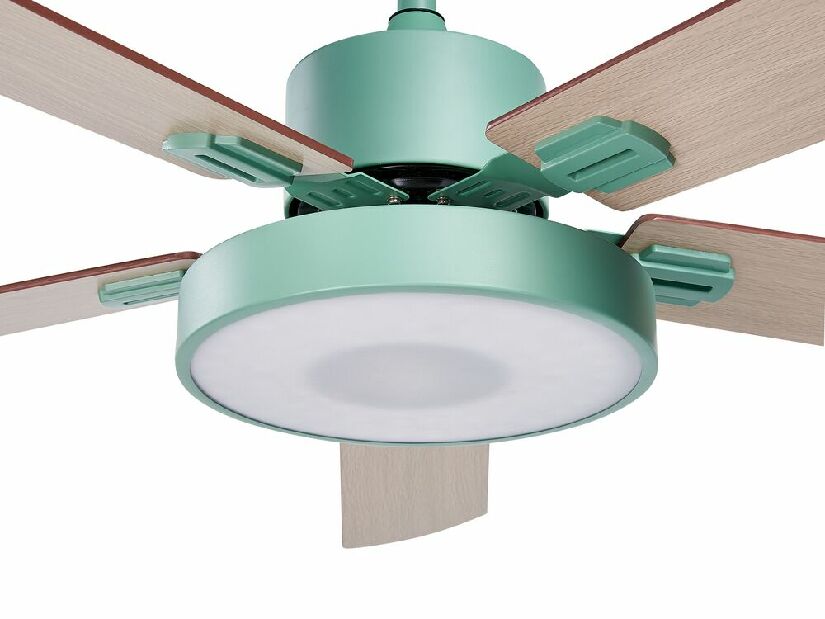Stropni ventilator sa svjetlom Helix (zelena)