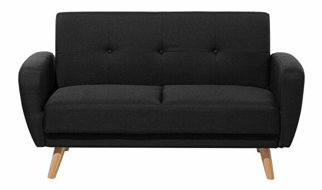 Sofa dvosjed Flong (crna)