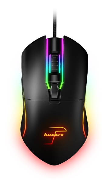 Kompjuterski miš Swift (crna + šarena) (s LED rasvjetom)