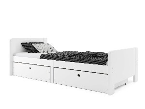 Jednostruki krevet 80 cm Aria (bijela)