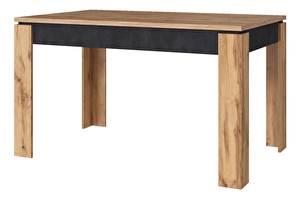 Blagovaonski stol na razvlačenje 130-175 cm Nella (hrast wotan + matera)