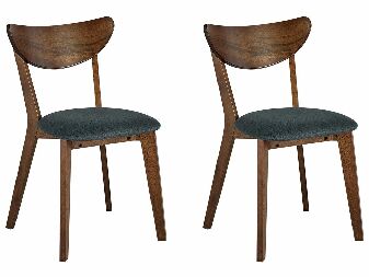 Set blagovaonskih stolica (2 kom.) Ejus (tamno drvo)