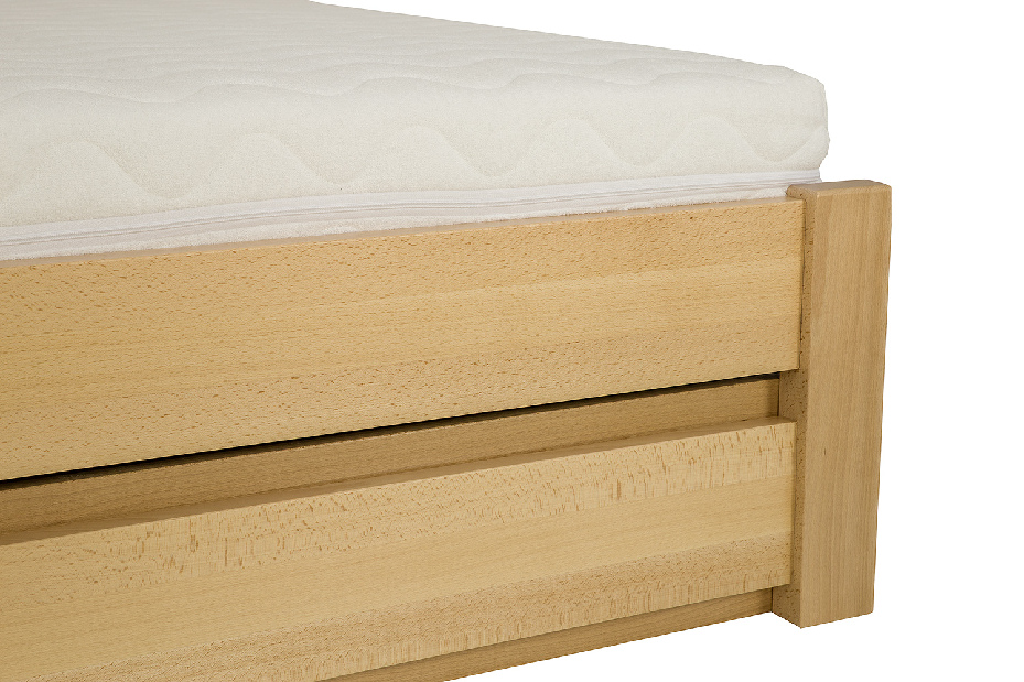 Bračni krevet 200 cm LK 190 BOX (s podnicom i prostorom za odlaganje)