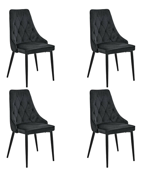 Blagovaonska stolica Selvaraj II (crna)