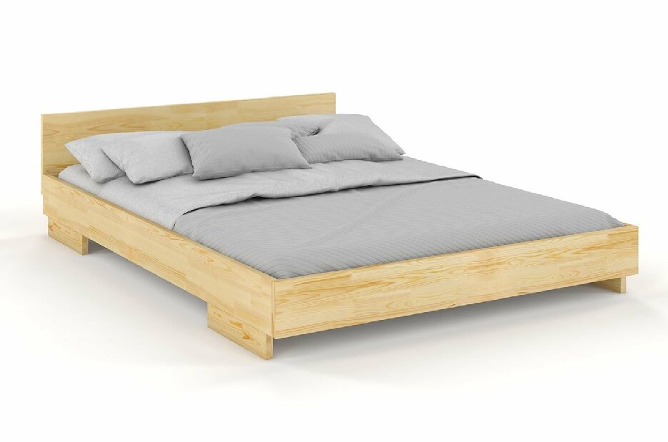 Bračni krevet 200 cm Naturlig -Larsos (borovina)