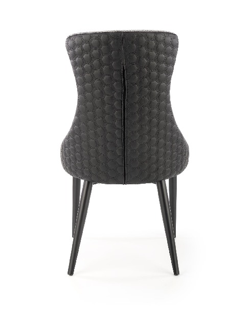 Blagovaonska stolica Kalar (svijetlo siva + crna)