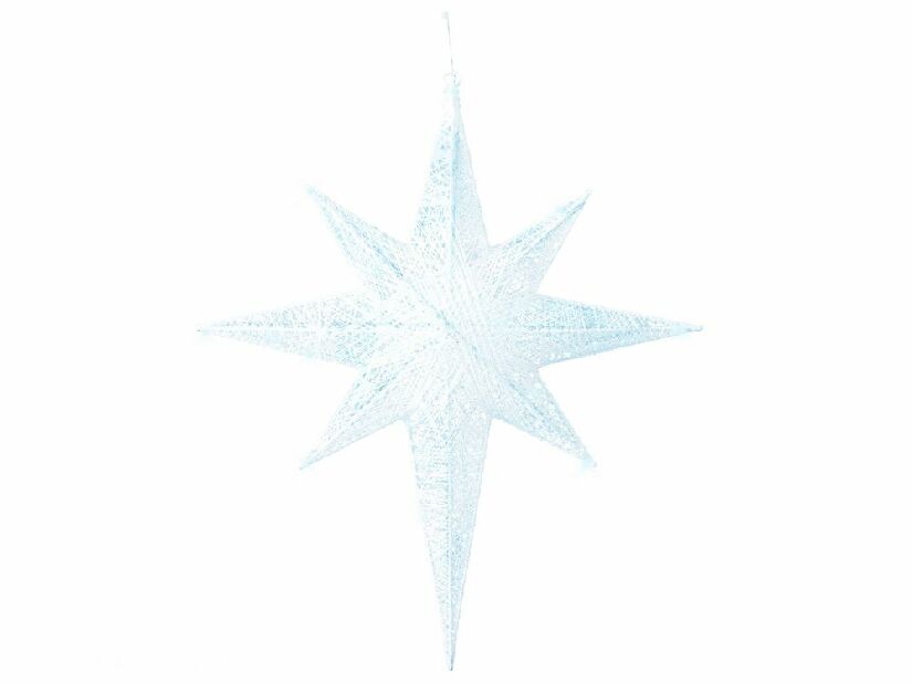 Vanjska dekoracija zvijezda Osmza (bijela)
