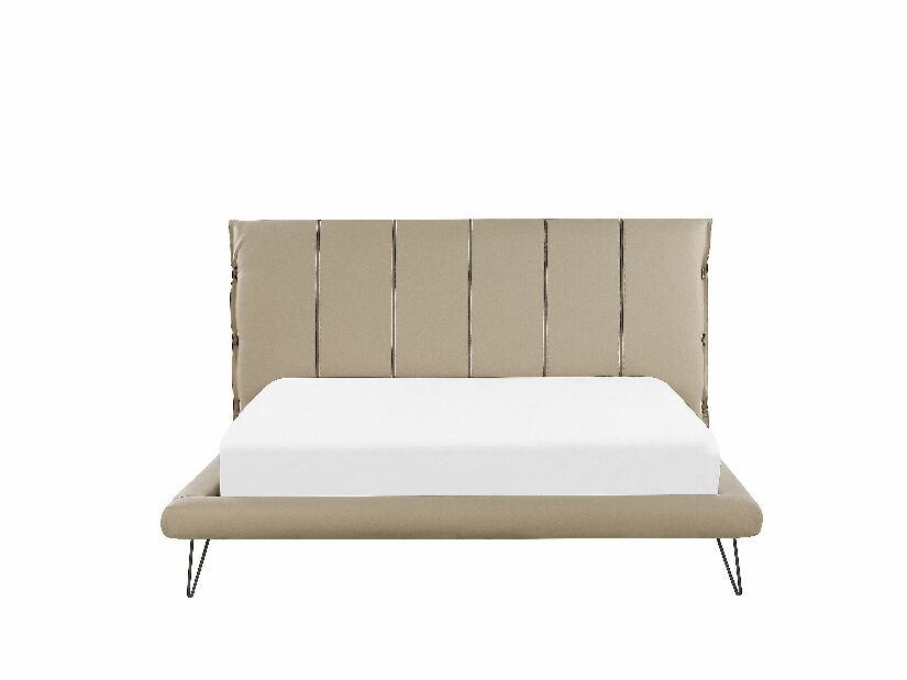 Bračni krevet 180 cm BETTEA (s podnicom) (bež)