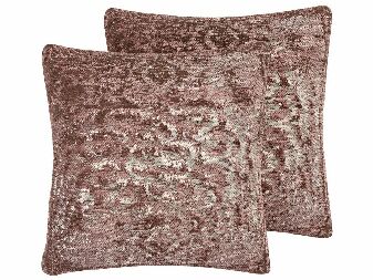 Set 2 kom. jastuka 45x45 cm VAREA (ružičasta)