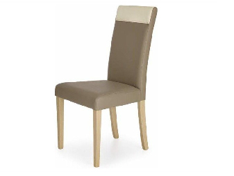 Blagovaonska stolica Norbert (hrast sonoma + bež + krem)