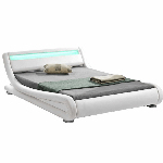 Bračni krevet 180 cm Fanil (S podnicom i LED)  
