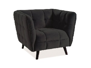 Fotelja Carmine (crna)
