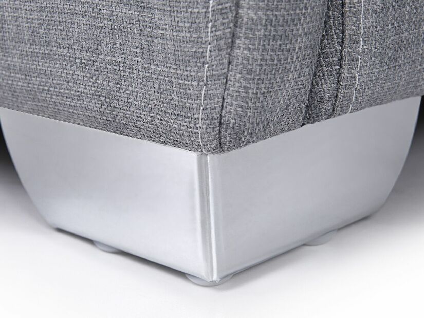 Bračni krevet 140 cm PARNAS (s podnicom) (siva)