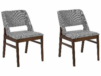 Set blagovaonskih stolica (2 kom.) Baldwin (siva)