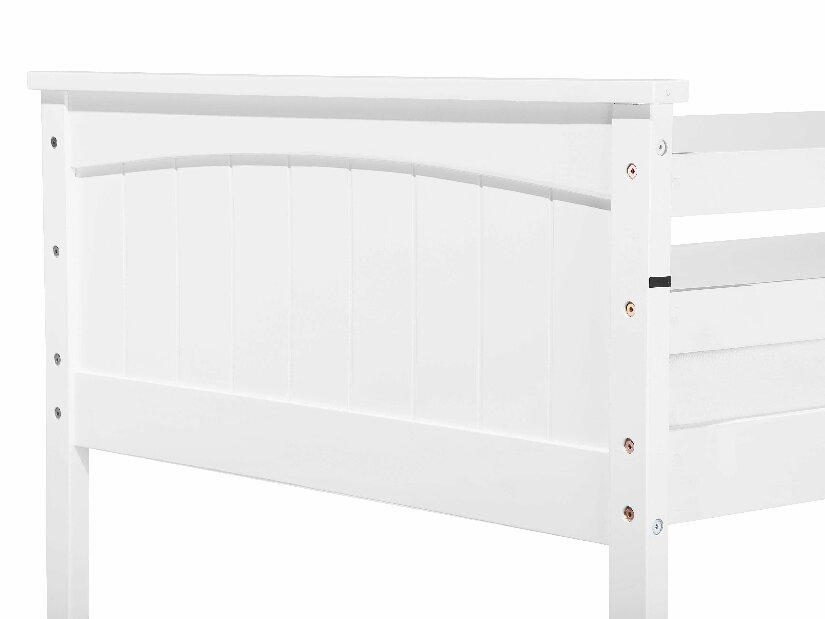 Krevet na kat 90 cm RADIN (s podnicom) (bijela)