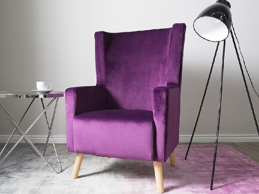Fotelja Onerta (purpurna)