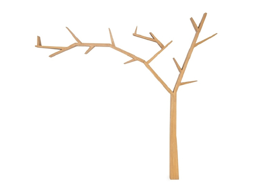 Polica u obliku stabla Panteo (smeđa) (L)