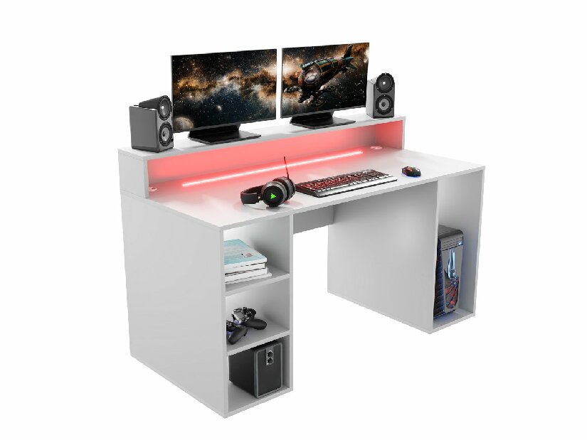 Gaming PC stol Endechor (bijela)