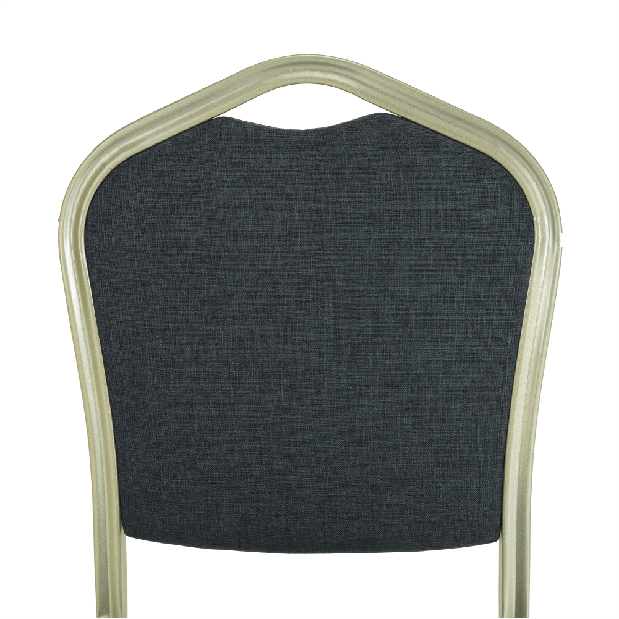 Blagovaonska stolica Zoni (siva + boja šampanjca) 
