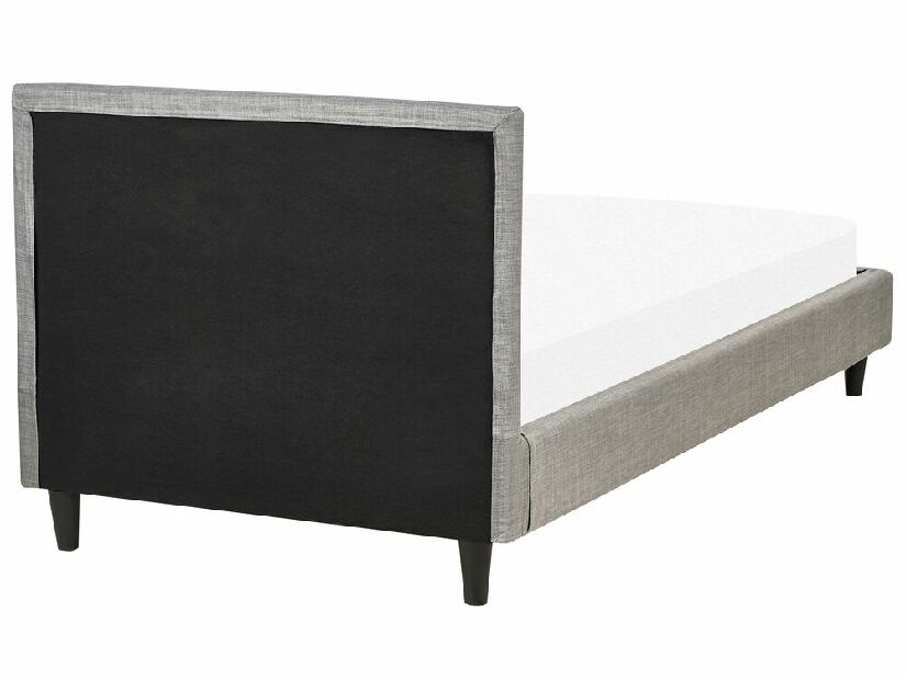Jednostruki krevet 200 x 90 cm Ferdinand (siva) (s podnicom)