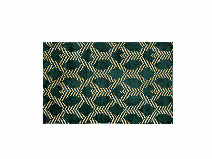 Tepih 140x200 cm VESKE (tkanina) (zelena)