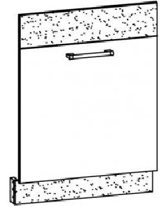Vratašca za perilicu posuđa 60 cm Modesta MD 24  