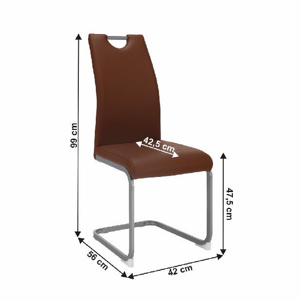 Blagovaonska stolica Dreka (smeđa)