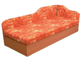 Jednostruki krevet (kauč) 80 cm Eda 4/2 (s pjenastim madracem) (D)