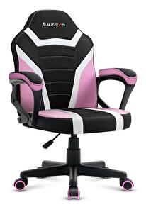 Dječja gaming stolica Rover 1 (crna + ružičasta)
